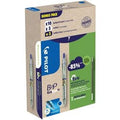 Pilot ball b2p begreen balpen | medium punt | 0 | 3 mm 10 stuks + 10 vullingen | blauw