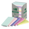 Pic sticky notes post-it recycled 7100259665 karton kleurenassortiment
