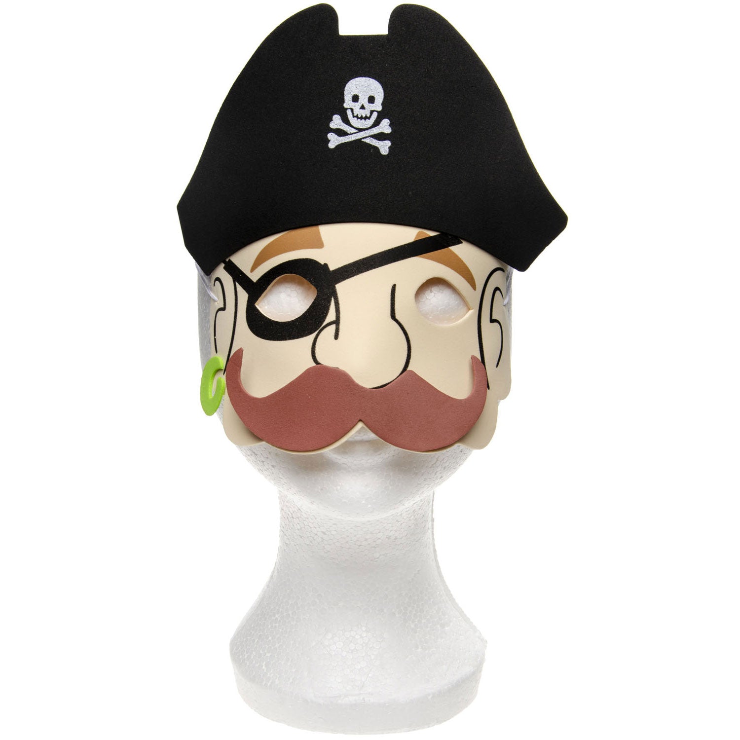 Duckiez Schaumstoffmaske Pirat