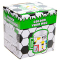 Duckiez kleur je eigen mok voetbal