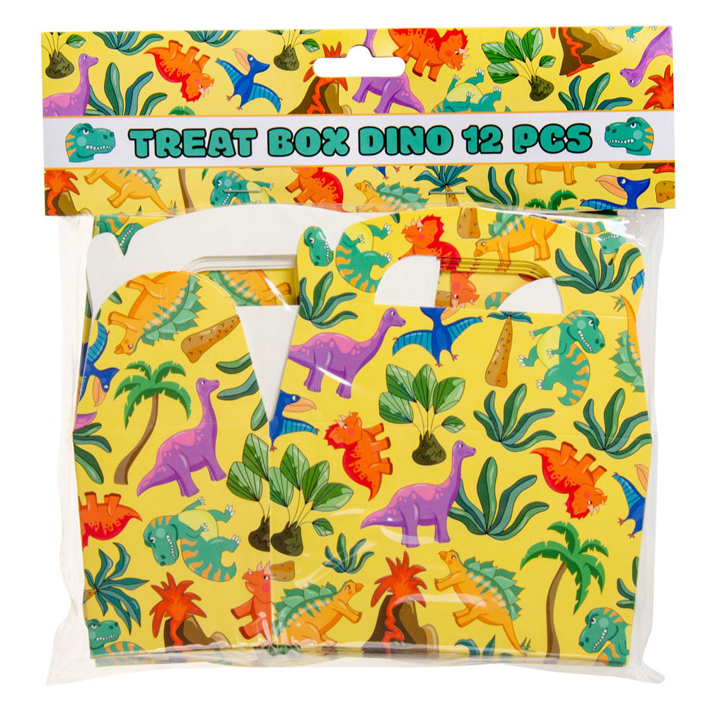 Duckiez Dinosaurier-Geschenkbox, 12 Stück.