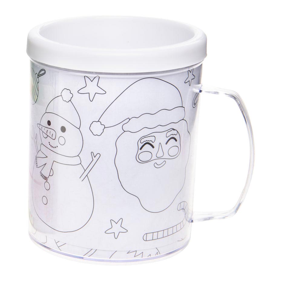 Duckiez Weihnachtsbecher zum Selbstgestalten | 36 Stück