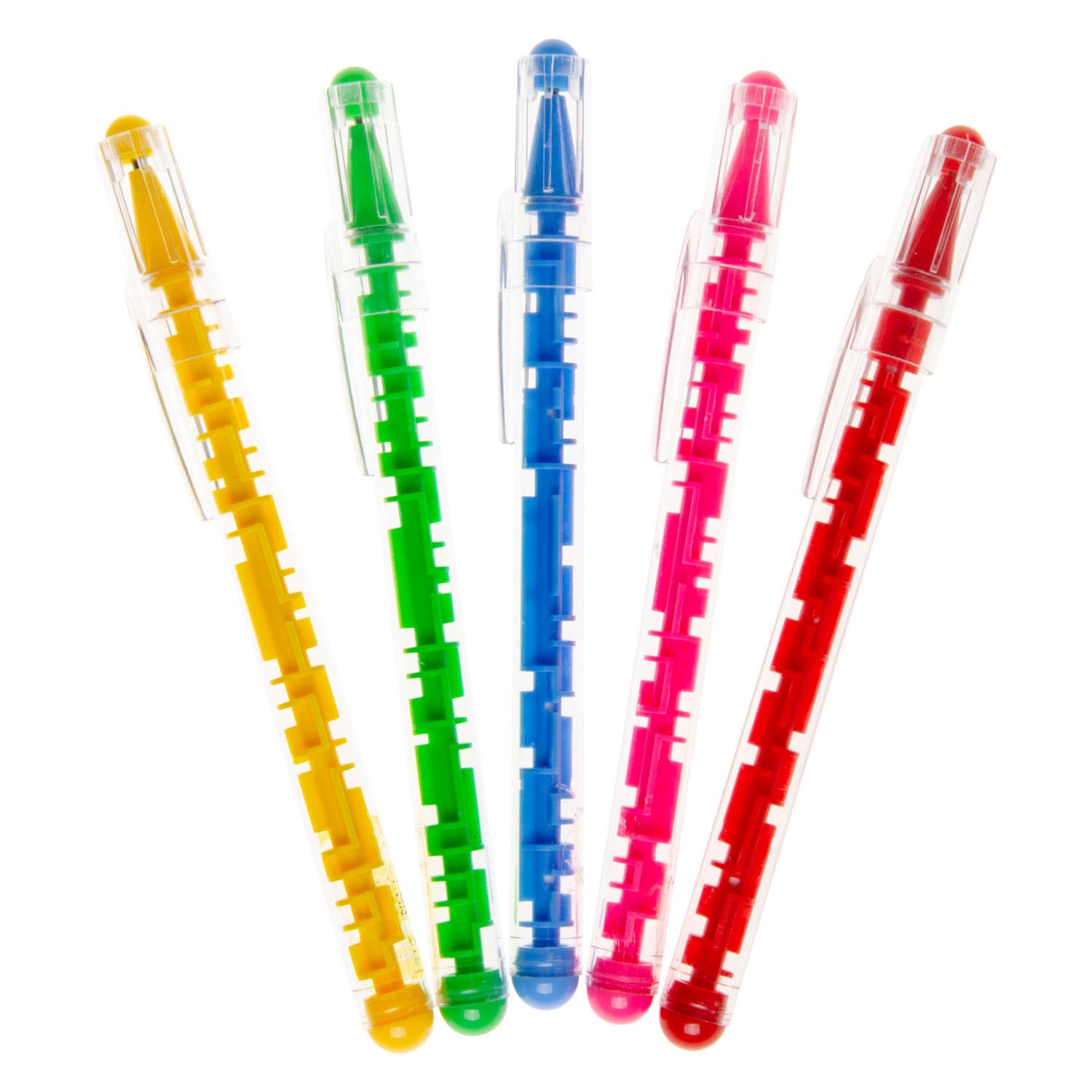 Duckiez pen met geduldspel doolhof kleur