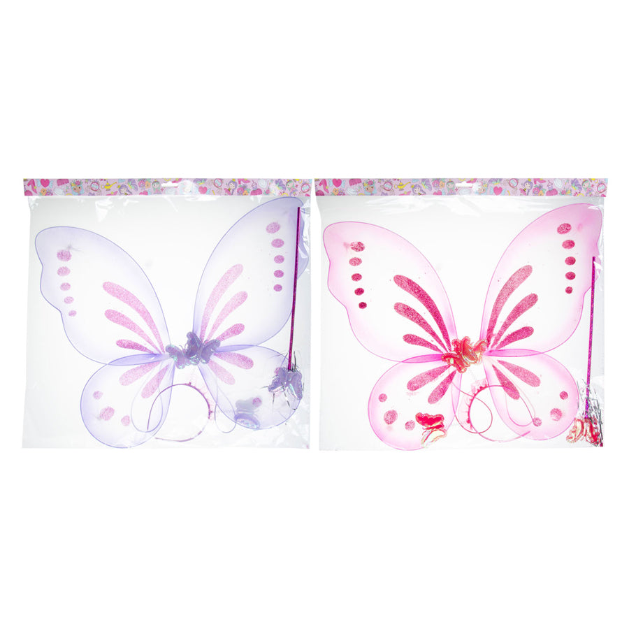 Duckiez Schmetterlingsflügel mit magischer Magic Stab Tiara