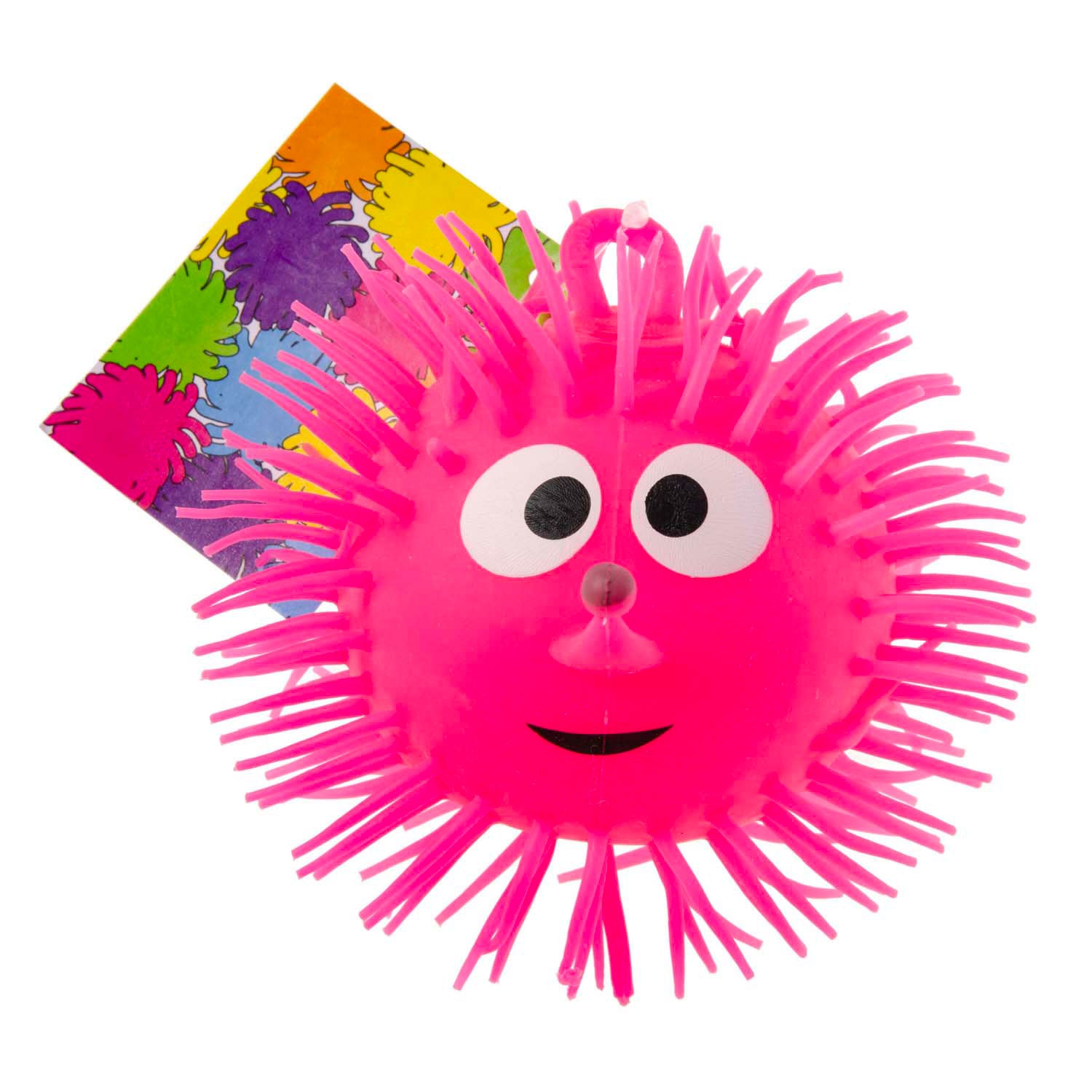 Duckiez Pufferball lachendes Gesicht, 13 cm