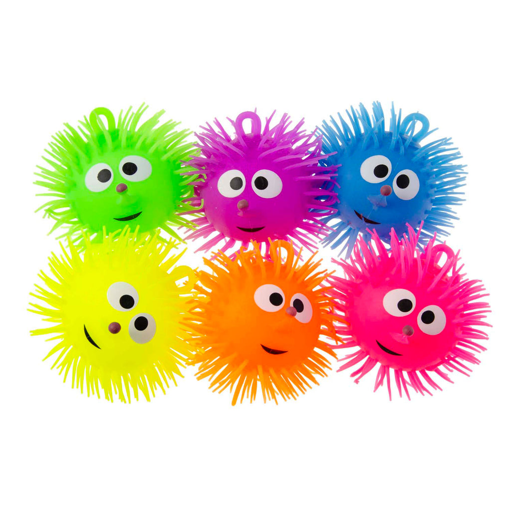 Duckiez Pufferball lachendes Gesicht, 13 cm