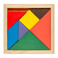 Duckiez Tangram-Puzzle aus Holz, 7-teilig.