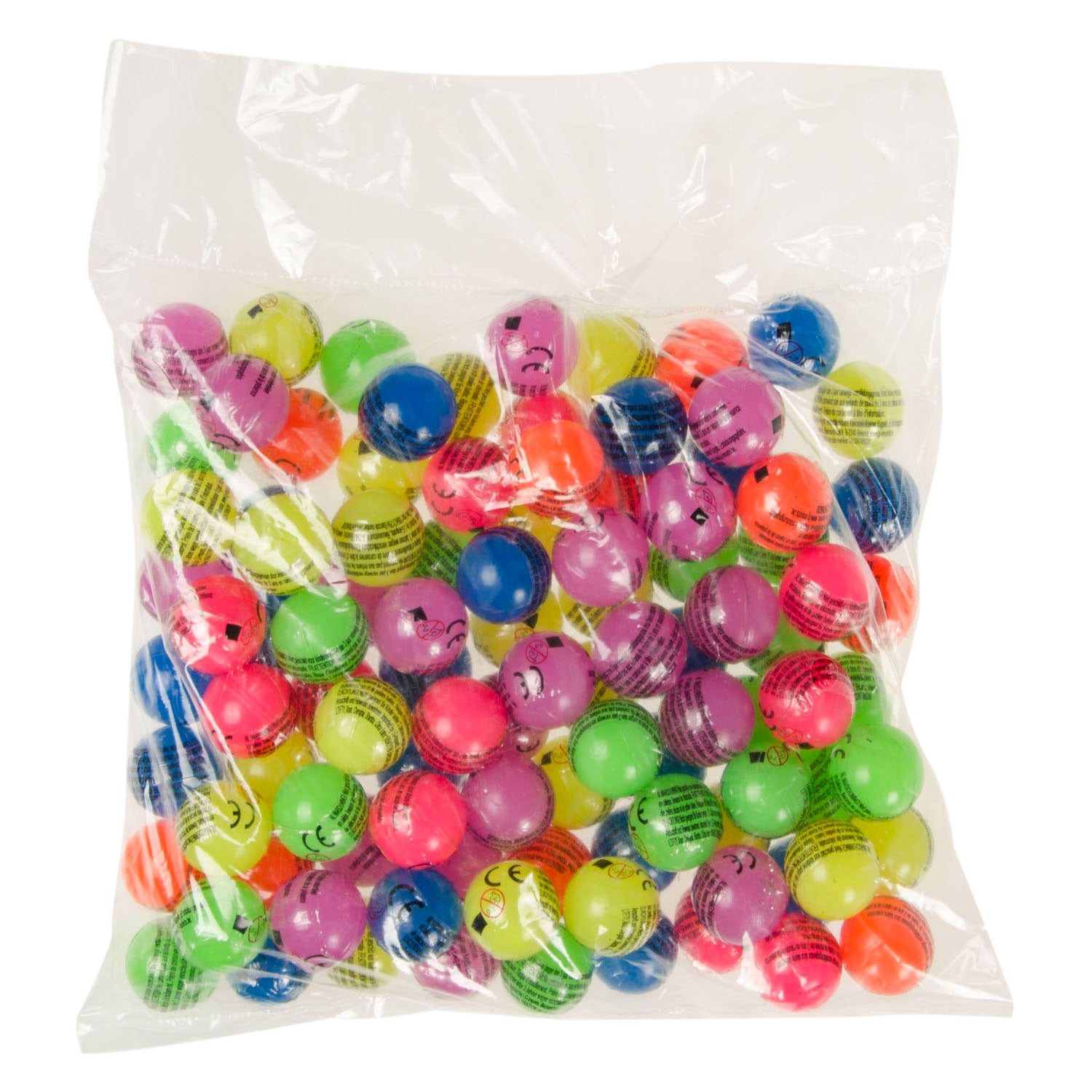 Duckiez stuiterballen in neon kleur - 100st.