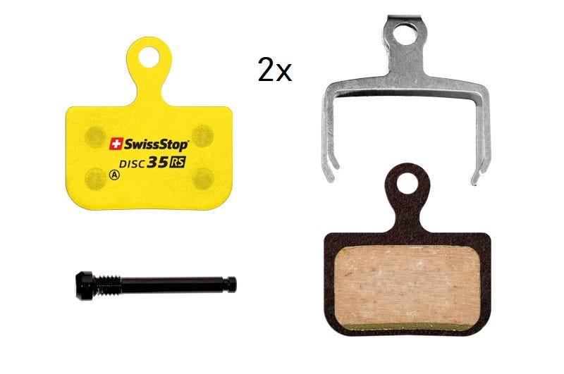 Sram swissstop remblok schijfrem pair fair disc 35 rs 2x1 paar