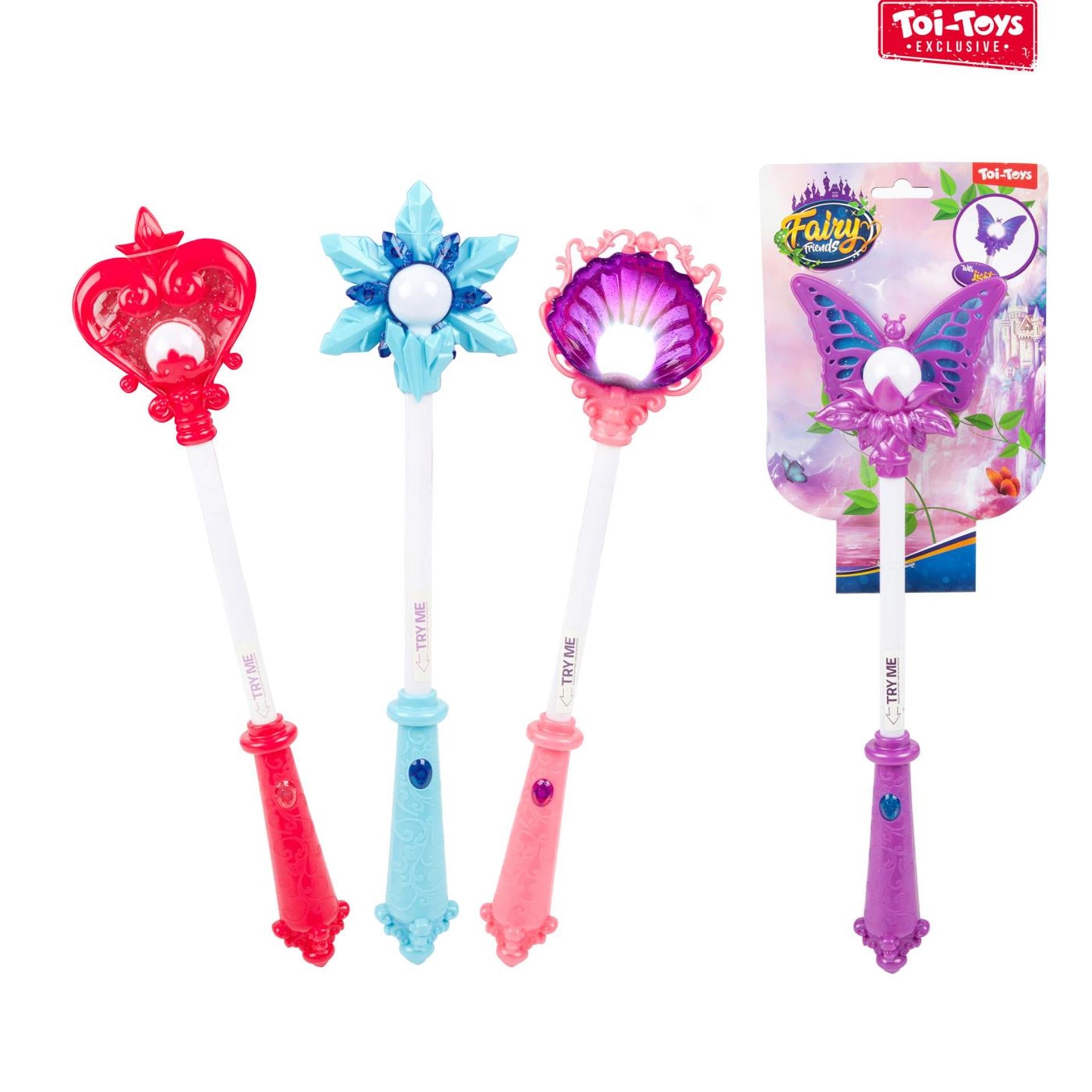 Toi-toys toverstaf pearl met licht
