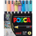 Pk8 lakmarker posca kleurenassortiment pc-1mr
