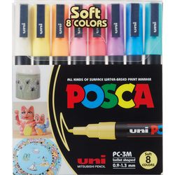 Http: www.cchobby.nl posca-marker-afm-pc-3m-lijndikte-0-9-1-3-mm-fijn-diverse-kleuren-8-div-1-doos