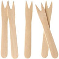 Vorken papstar hout 8,5 cm bruin