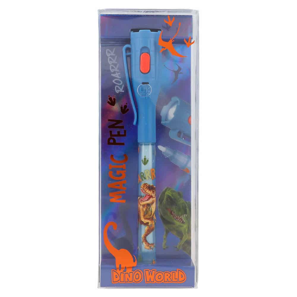 Depesche dino world geheimschrift pen met led lamp