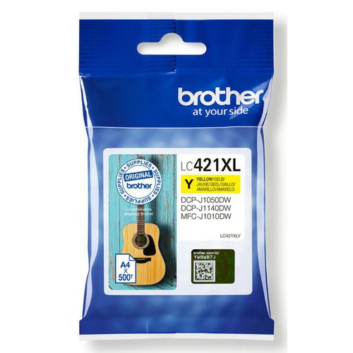 Inktcartridge brother geel