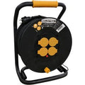 Kabelhaspel relectric relec492206 zwart, oranje