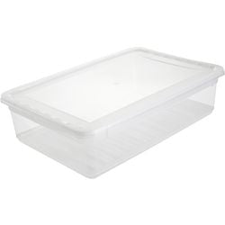 Keeeper clearbox met deksel 39x26x10 - 8 l bea transparant 10575