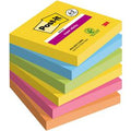 Post-it super sticky notes carnival | 90 vel | ft 76 x 76 mm | 4 + 2 gratis