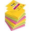 Post-it super sticky z-notes carnival | 90 vel | ft 76 x 76 mm | 4 + 2 gratis