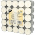 Theelichtjes papstar 3,7 x 1,4 cm brandduur ongeveer 4 uur wit