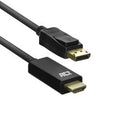 ACT DisplayPort-Stecker auf HDMI-Stecker Adapterkabel, 1,8 m