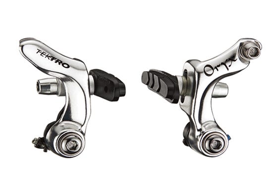 TEKTRO Bremsenset Cantilever 992AG Oryx + Bremsbelag 520.12, silber