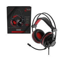 Koptelefoon mediarange mrgs300 zwart, rood