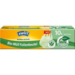 Bio-Griff Eimertasche mit Wirbelpedal, 10 l, 10 Stück