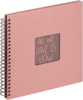 Walther sa-110-pf fun - spiraal album - formaat 30 x 30 cm - peach fuzz