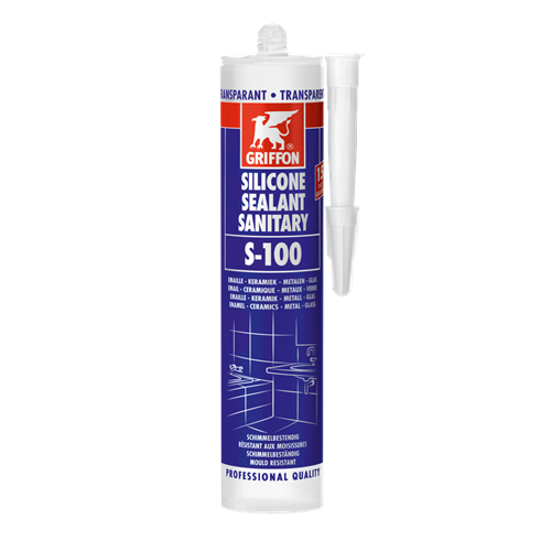 Griffon siliconenkit s-100 wit 310ml