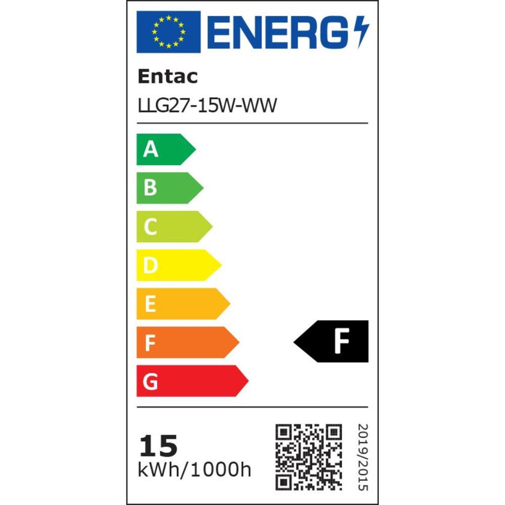 Entac led lamp e27 15w 3000k ww 1340lm