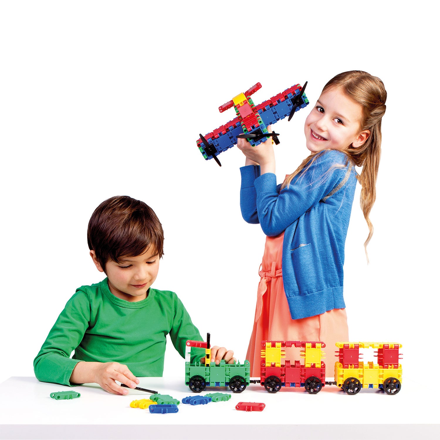 Klicks bauen Spieleimer, 8 in 1