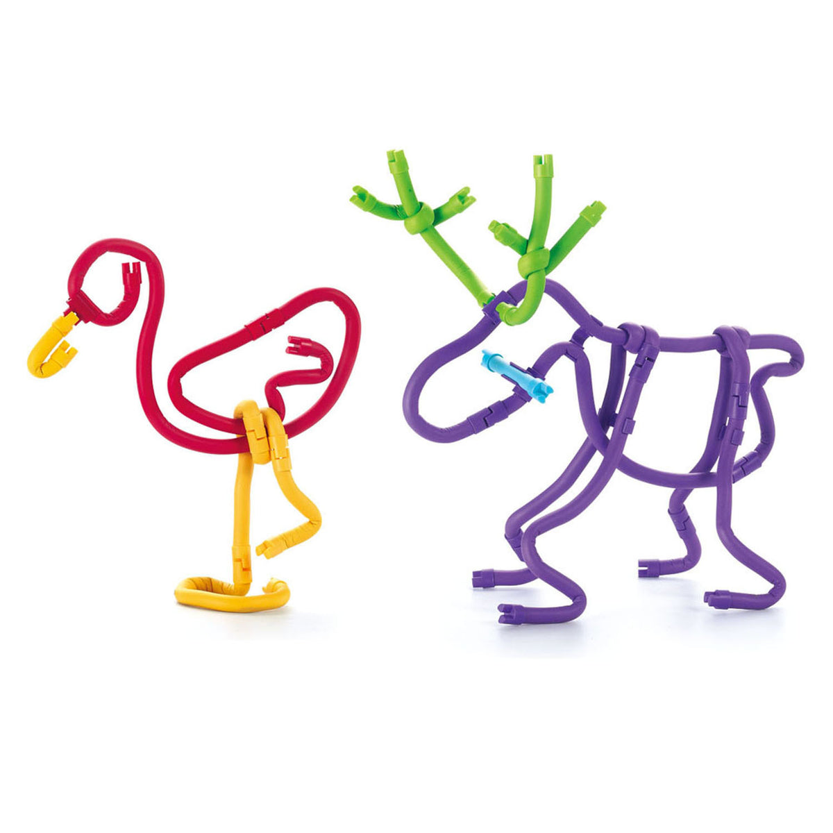 Spaghettiez 3D Art Flexible Baustäbe, 70 Stück.