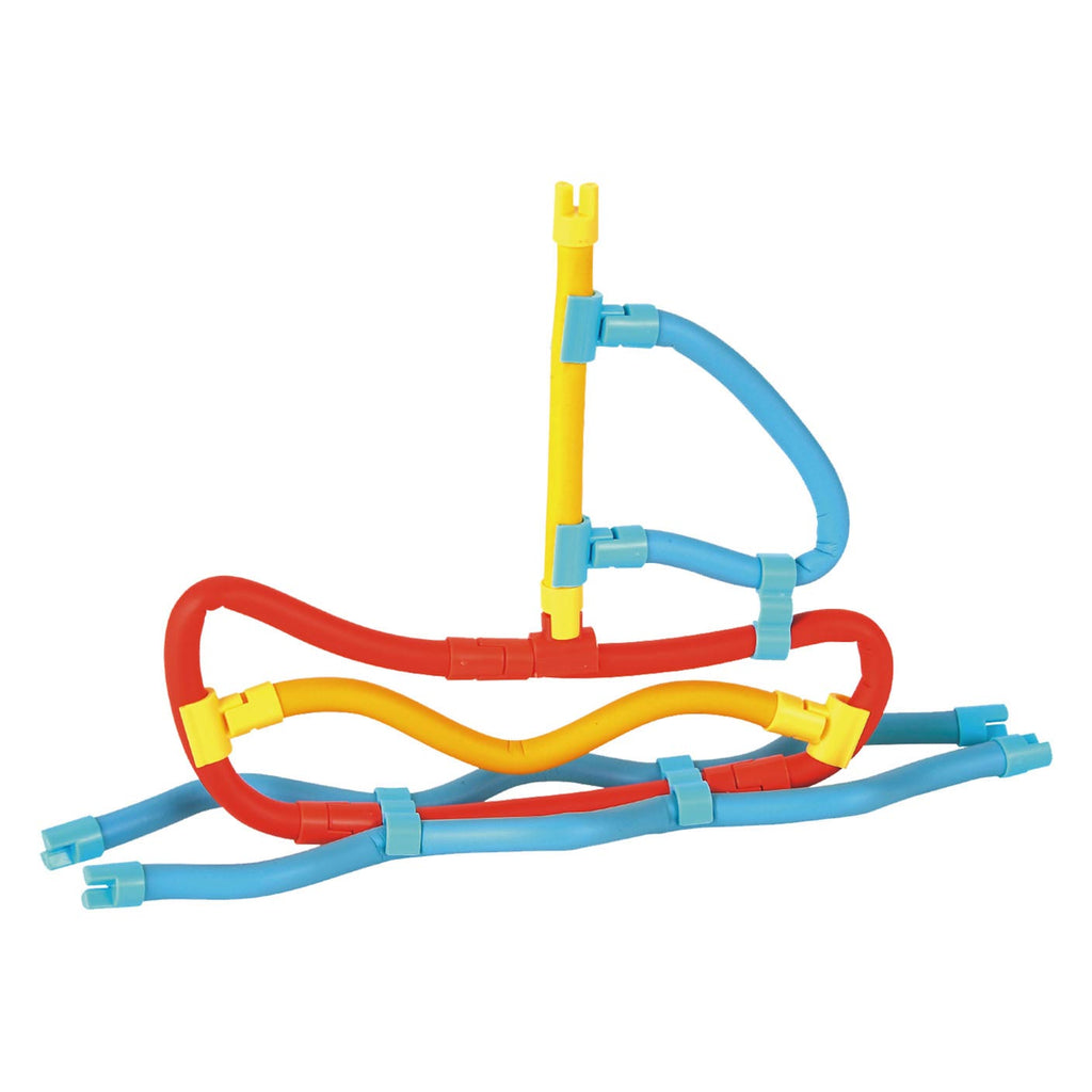 Clics Spaghettiez 3D-Kunst-Flexible-Baustäbe, 35dlg.