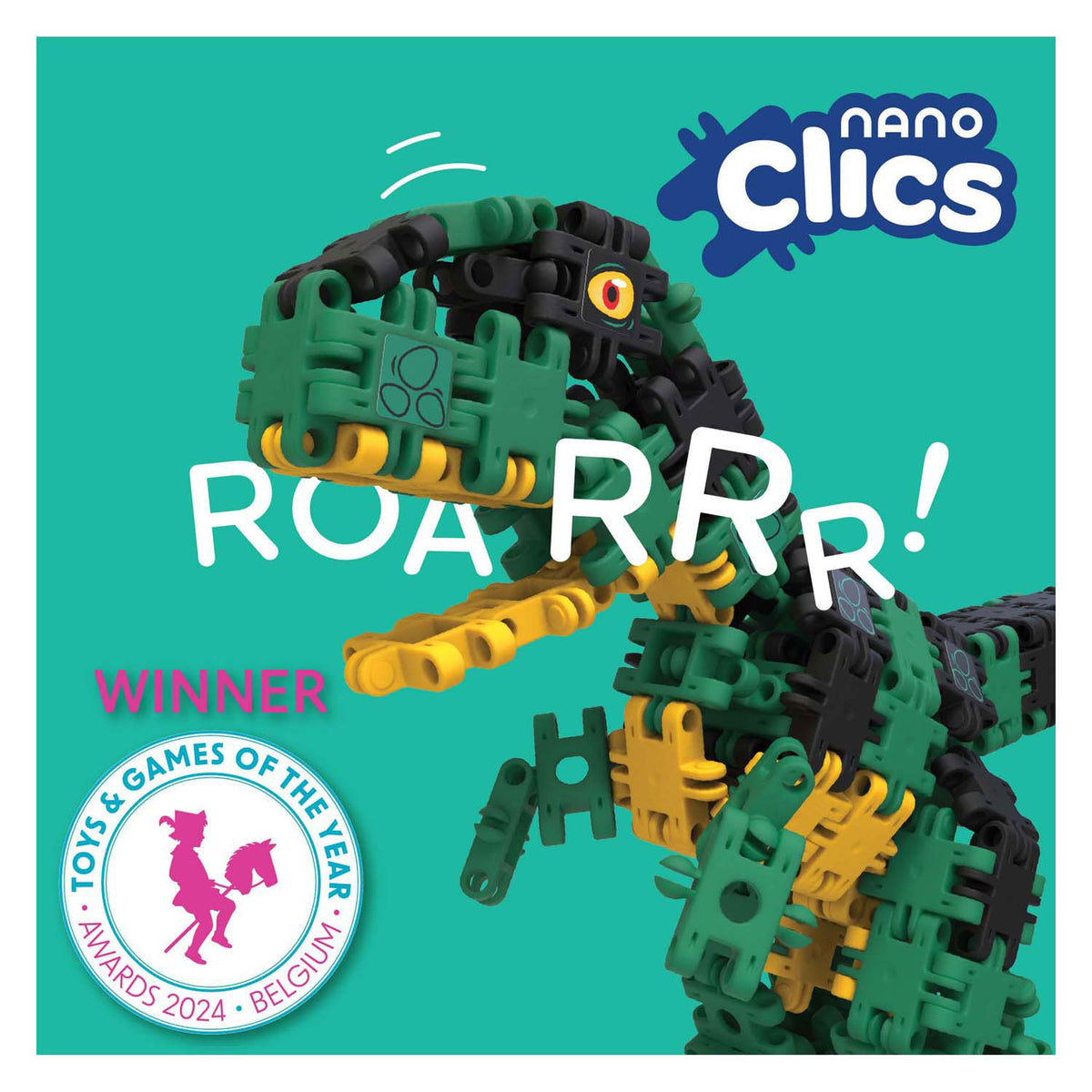 Clics Nano - kreative Bausteine, 500 Stück.