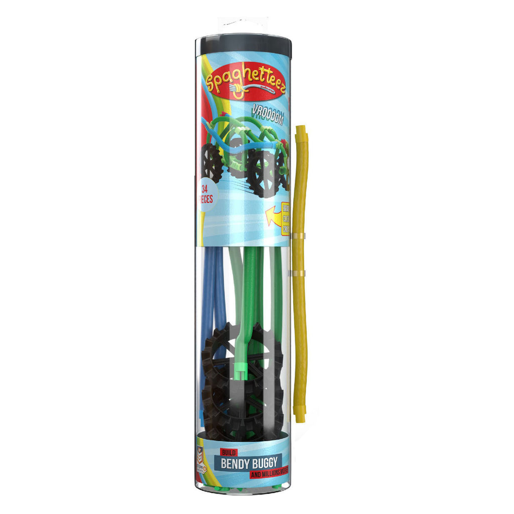 Clics Spaghettiez biegsame, flexible Baustäbe, 34dlg.