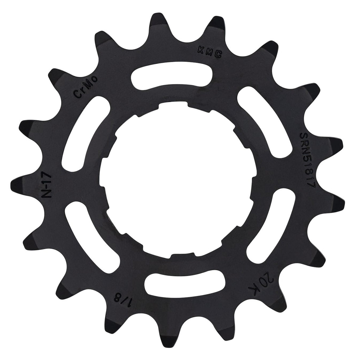 KMC Tandwiel 18T Rear Enviolo Nuvinci 1 8, Zwart