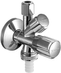 Schell comfort hoekstopkraan met rv met asag 1 2 chroom