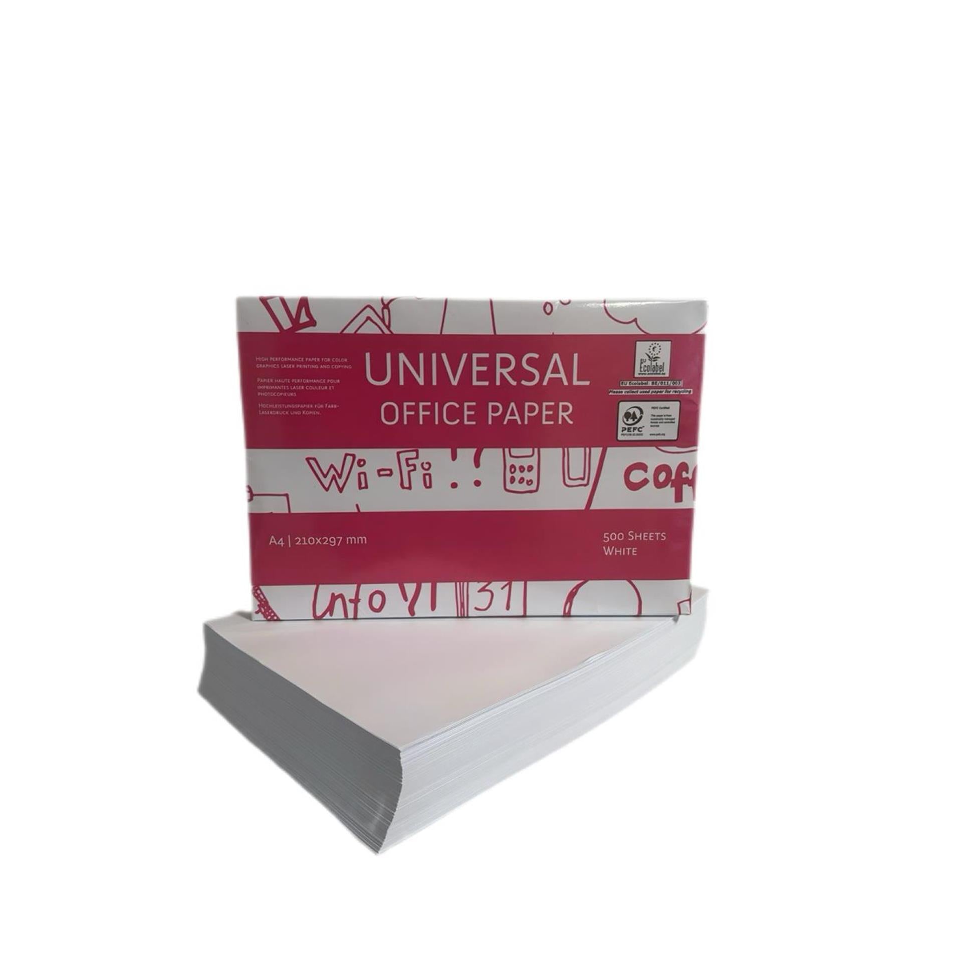 Kopieerpapier 80grams 5 pak a 500 vel