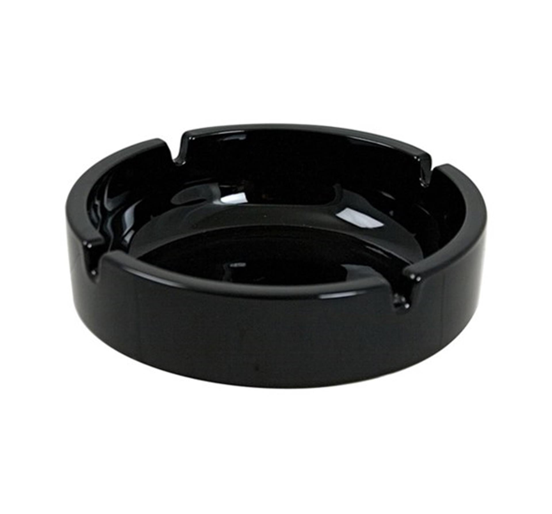 Luminarc asbak zwart 10,7cm