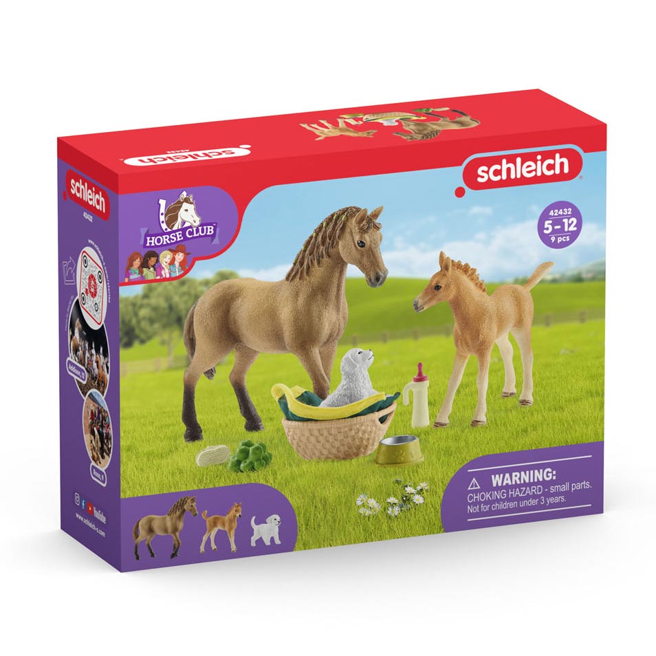 Schleich Horse Club Tierpflegeset für Babys 42432