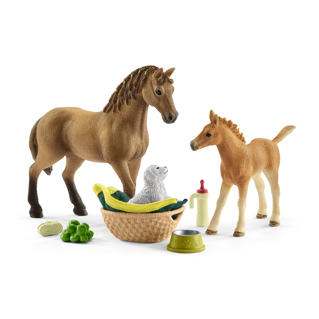 Schleich Horse Club Tierpflegeset für Babys 42432