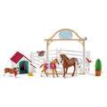 Schleich horse club hannah's gasten met ruby hond 42458