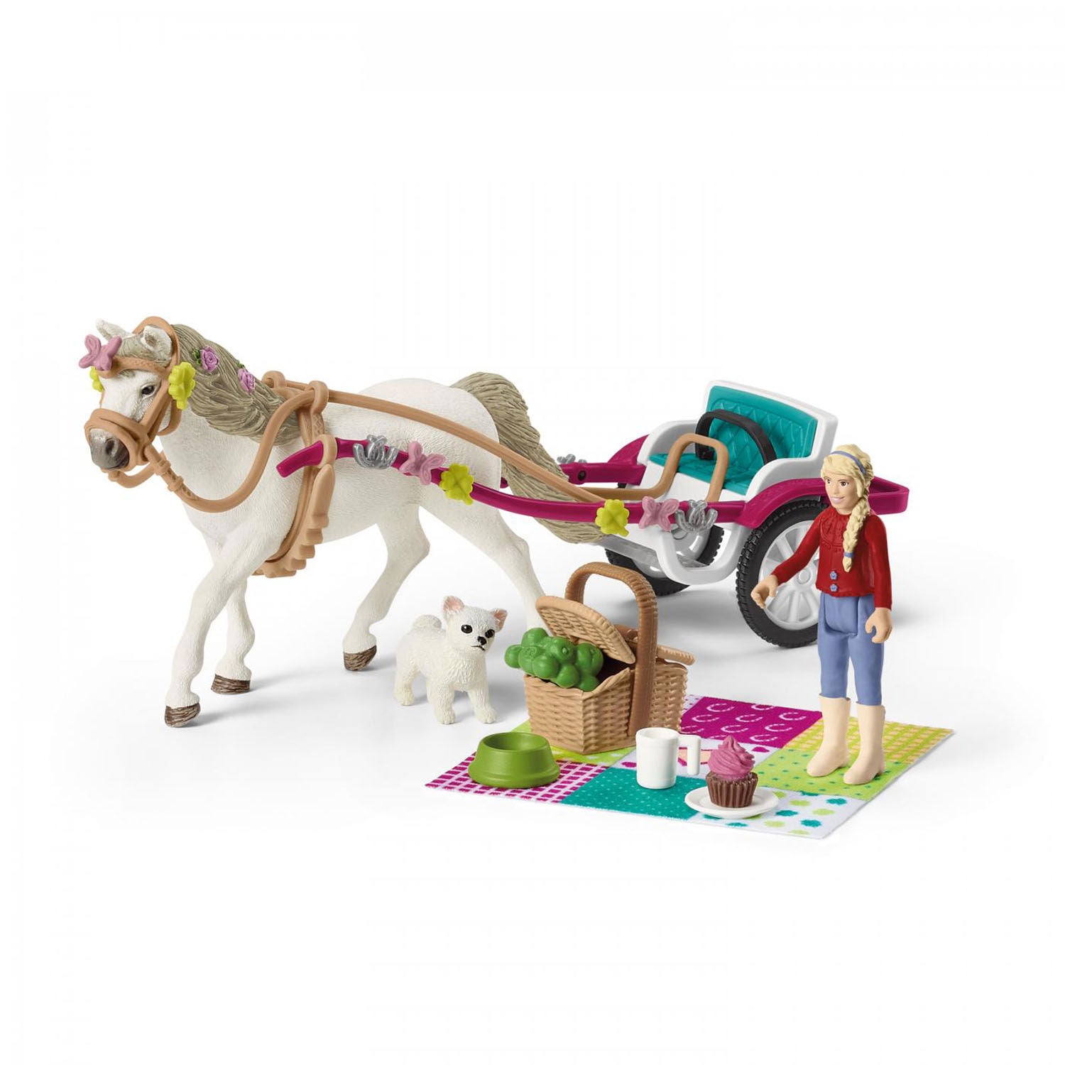 Schleich Horse Club Kutsche für die große Pferdeausstellung 42467