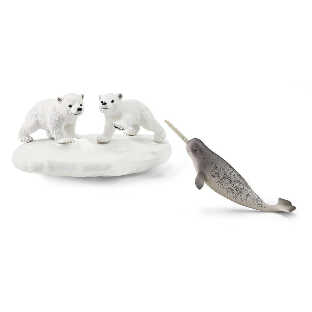 Schleich Wild Life Eisbären-Slice-Party