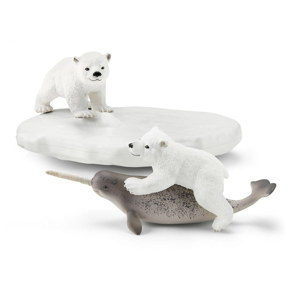 Schleich Wild Life Eisbären-Slice-Party