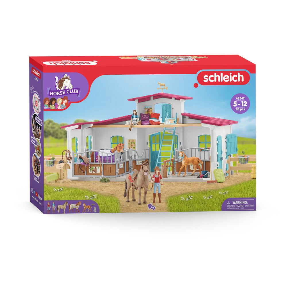 Schleich Reitschule mit Zubehör 42567