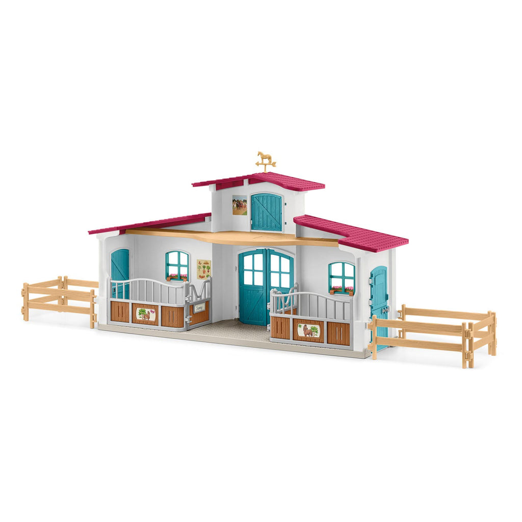 Schleich Reitschule mit Zubehör 42567