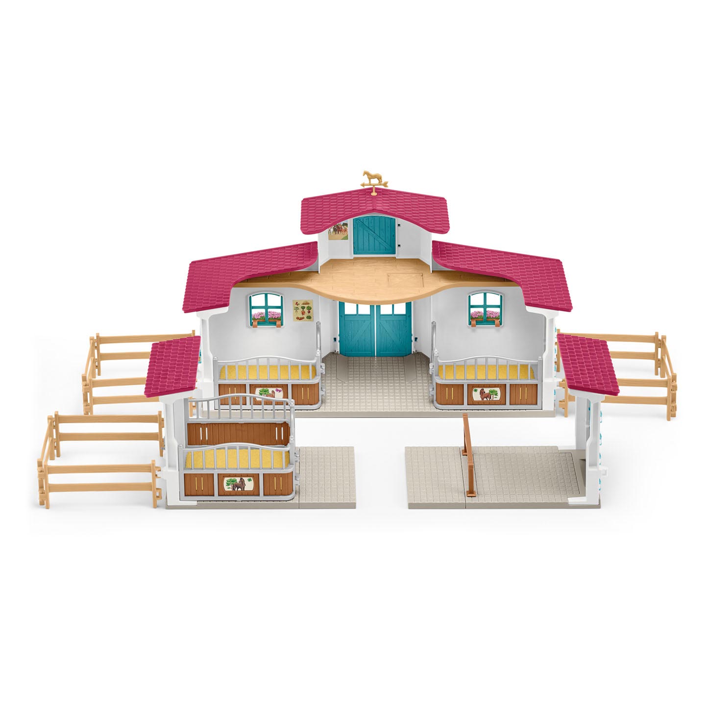 Schleich Reitschule mit Zubehör 42567