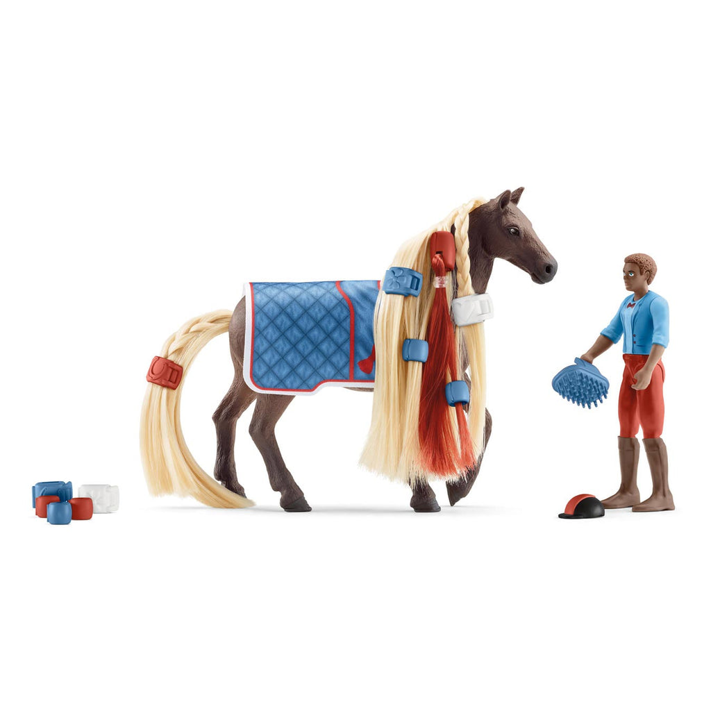 Schleich Horse Club Starterset Leo Rocky 42586